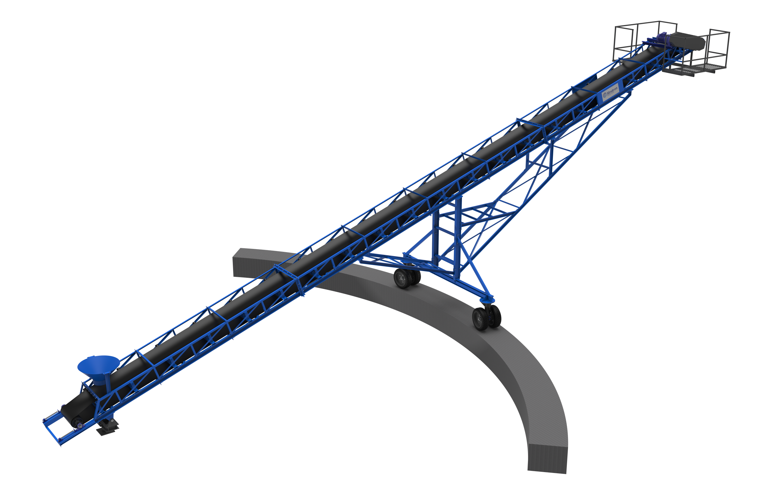 Radial Stacker Belt Coveyor (65′) (1)
