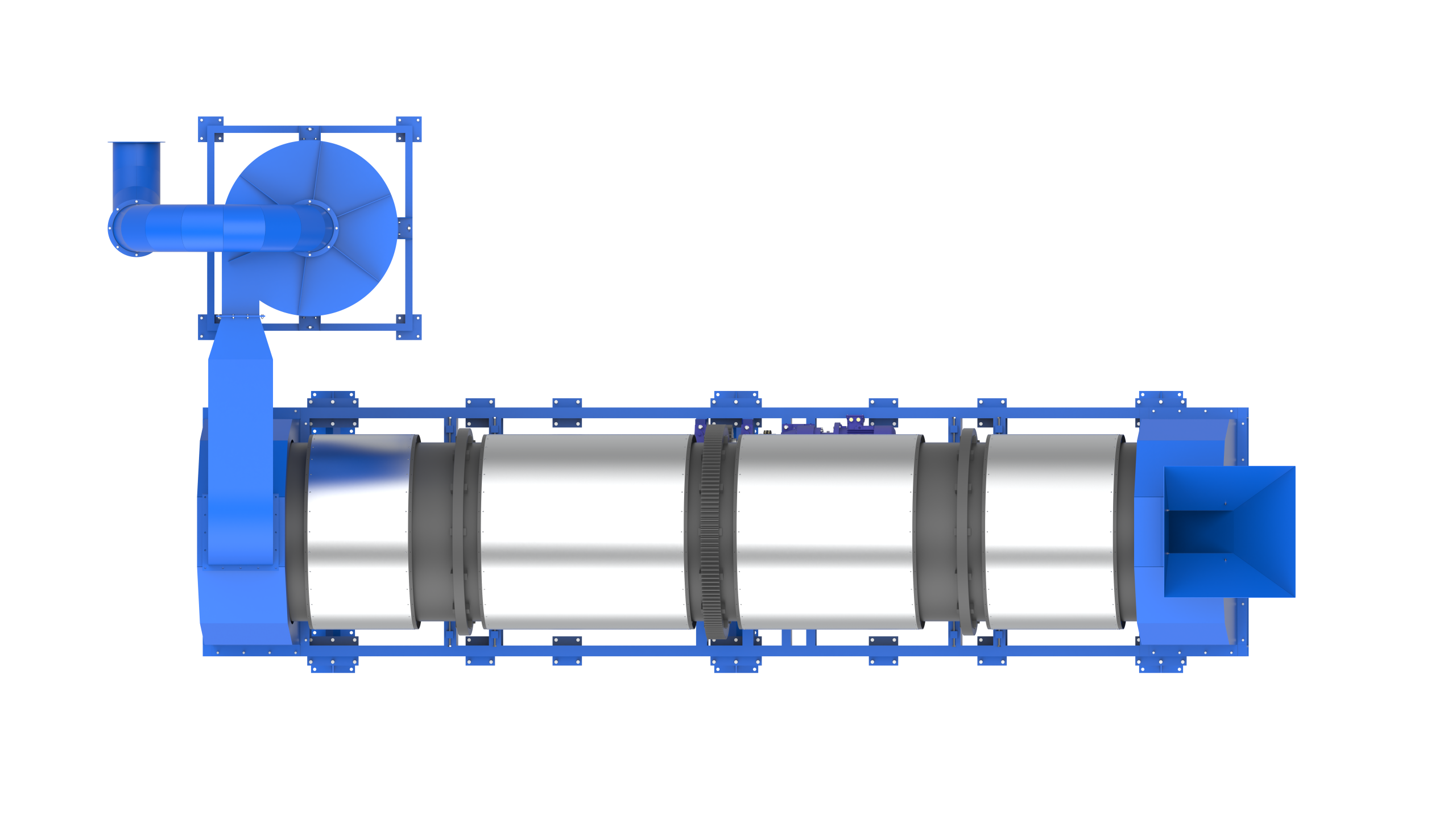 Rotary Dryer with Cyclone (5)