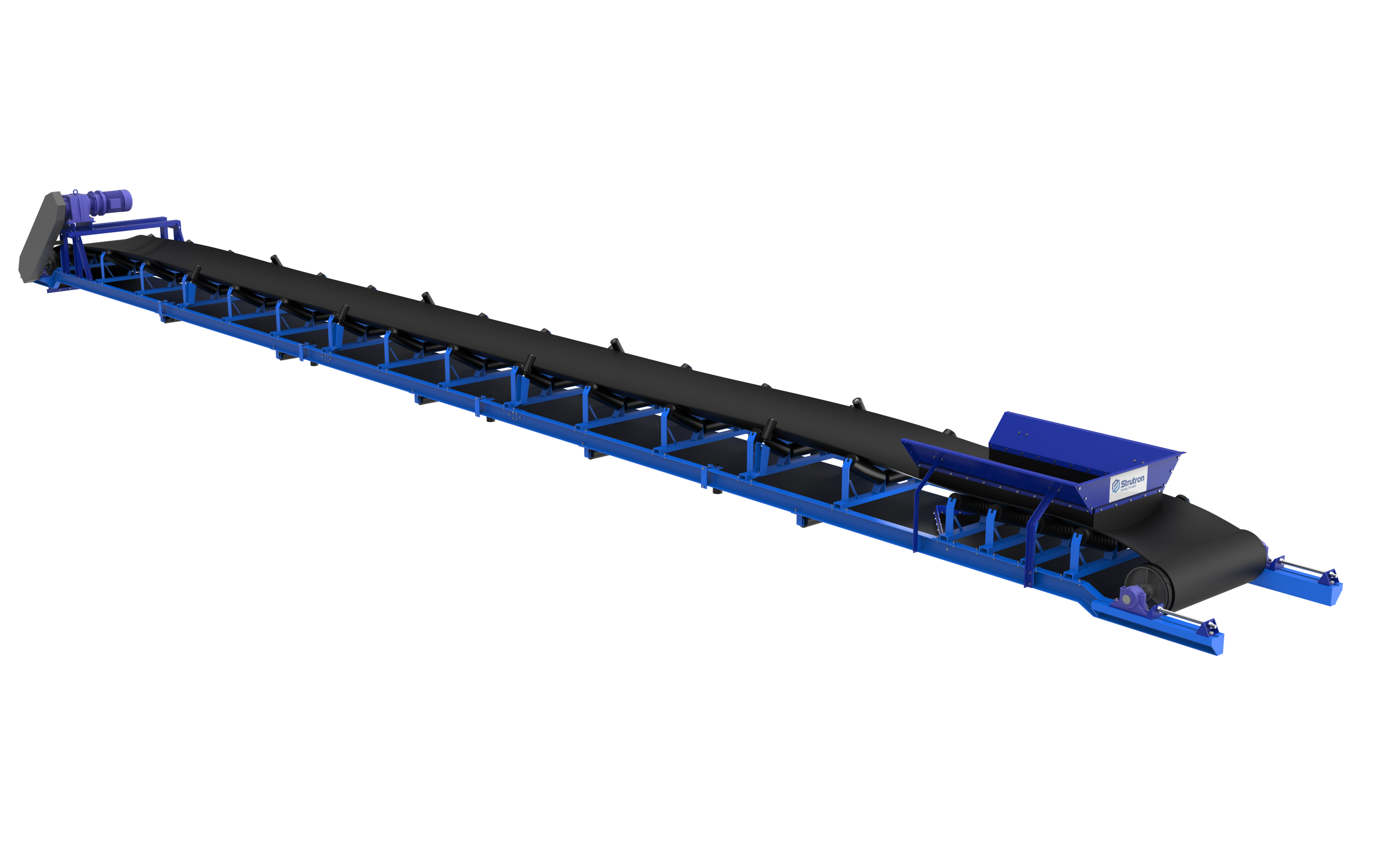 Troughed Belt Conveyor For General Purpose (1)