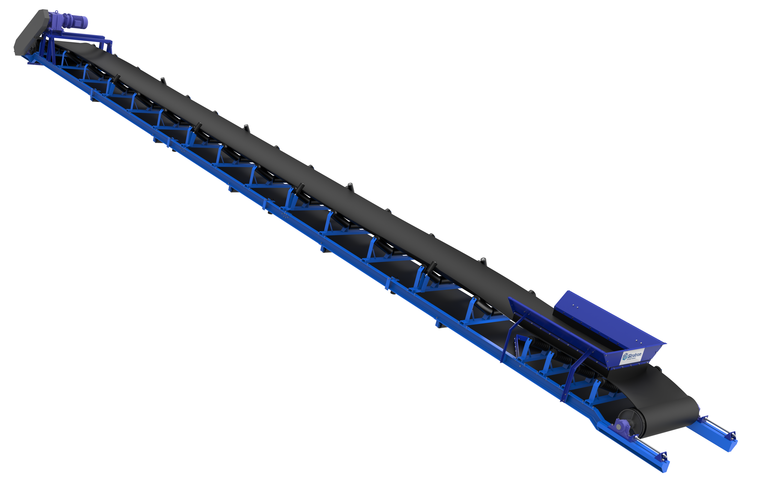 Troughed Belt Conveyor For General Purpose (3)