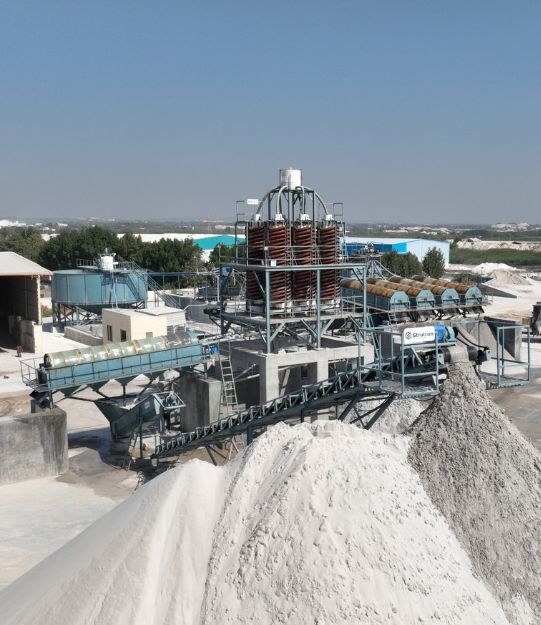 Glass Grade Silica Washing 1
